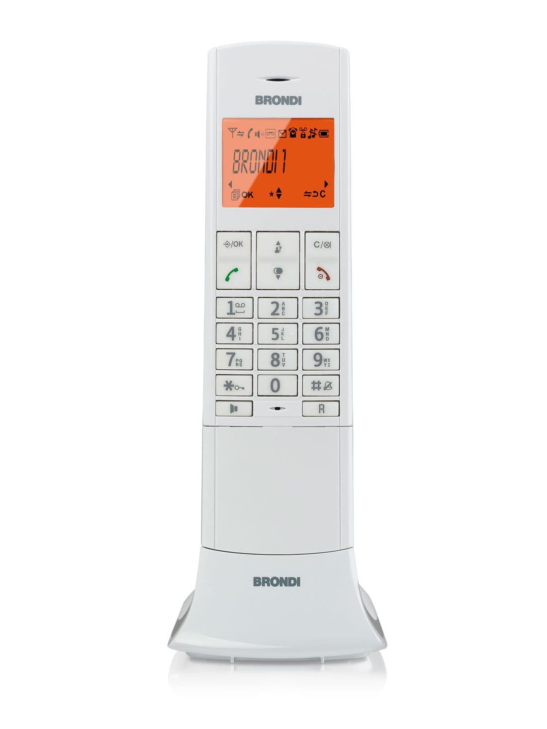 Brondi Telefono da Casa Lemure Bianco — miniatura 2