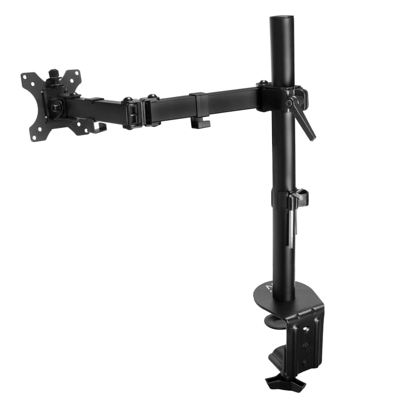 Ewent EW1510 Braccio Singolo Monitor,Supporto Singolo per PC a Schermo Piatto,Staffa Di Supporto Tv/Monitor 13-27 Pollici,Altezza e Inclinazione Regolabili e Rotazione, con — miniatura 8