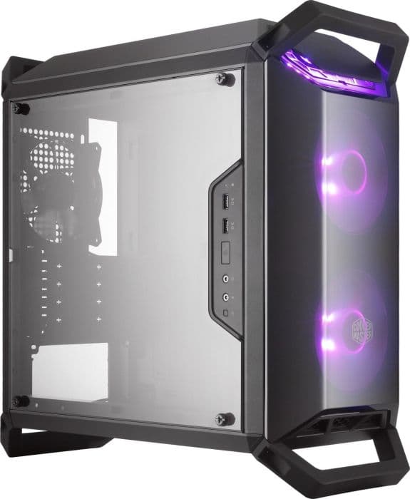 Cooler Master MasterBox Q300P - Case Gaming Mini Tower RGB mATX Portatile con Visione Completa Pannello Laterale, Cable Management Ordinato, e Molteplici Opzioni Raffreddamento — miniatura 8