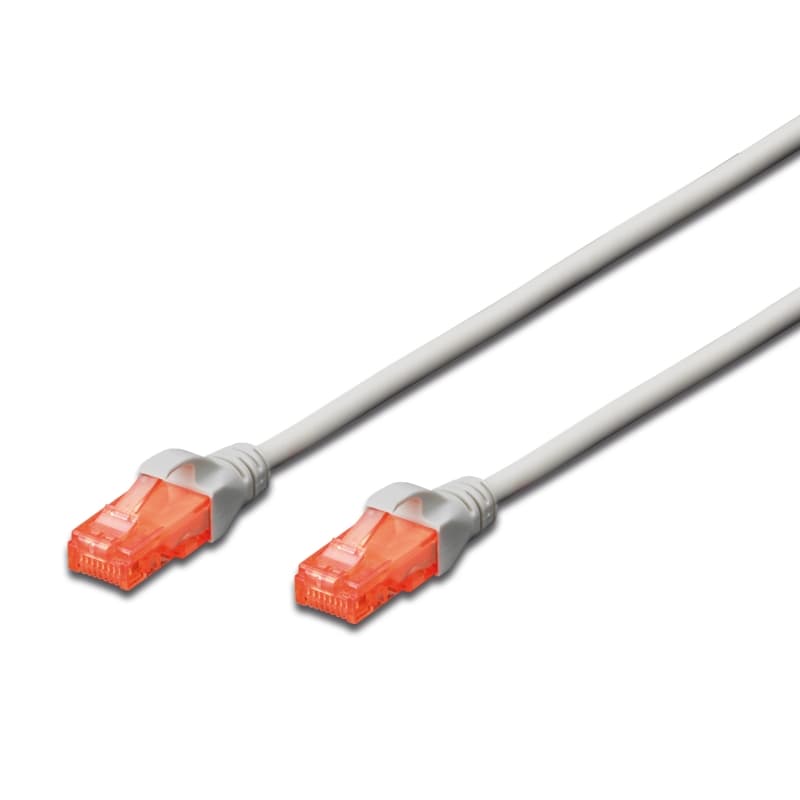Ewent EW-6U-010W Cavo di Rete Patch Cat 6 U/UTP, AWG 26/7, 2 Connettori RJ45, 1m, Bianco — miniatura 2