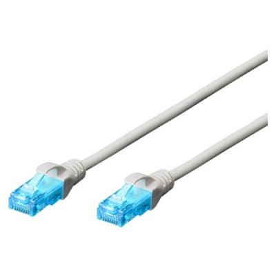 Ewent EW-6U-010 Cavo di Rete Patch CAT 6 U/UTP, AWG 26/7, 2 Connettori RJ45, 1m, Grigio — miniatura 2