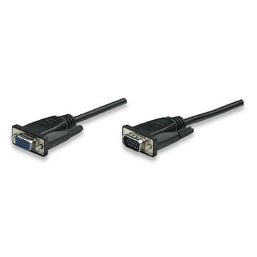 Ewent Cavo Prolunga M/F Monitor VGA 5,0MT EW-110200-050-N-P — miniatura 2