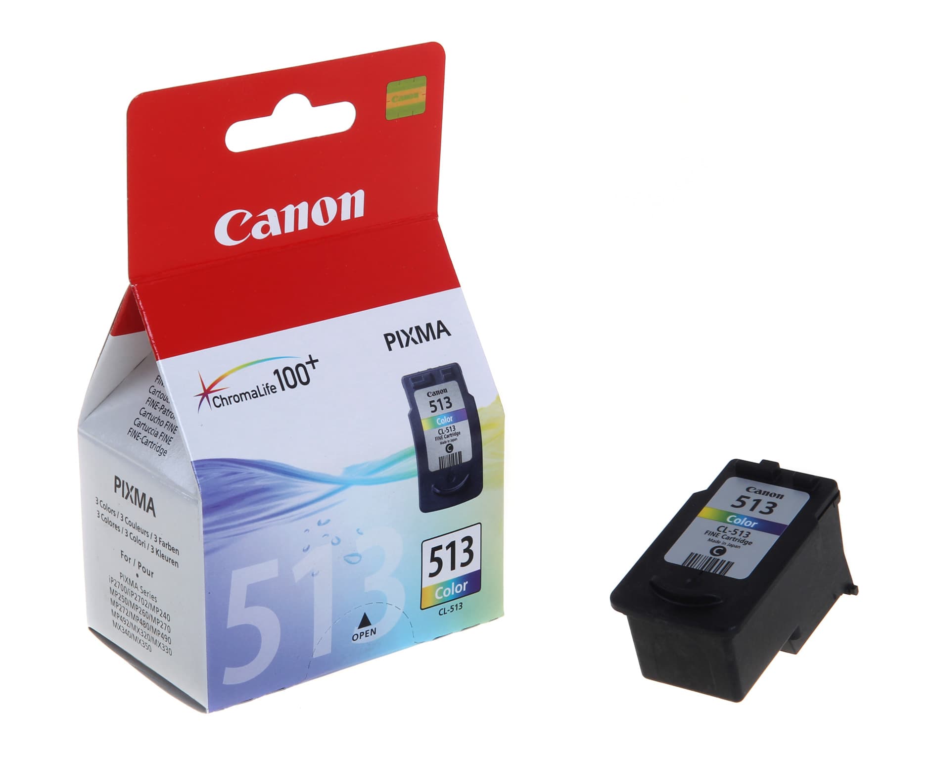 Canon CL-513 FINE Cartuccia a Colori Alta Capacità Originale — miniatura 4