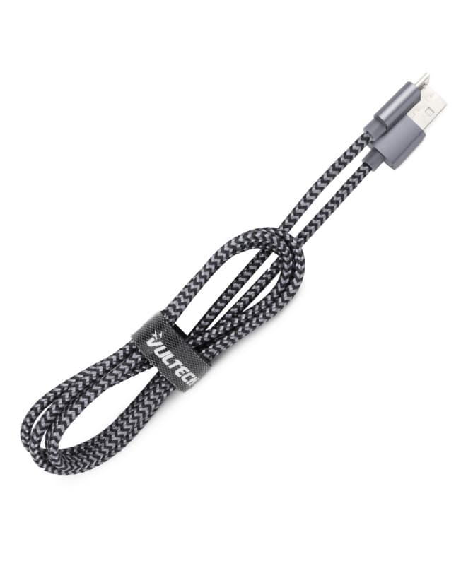 Vultech SM-N31G 1m USB A Micro-USB B Male Male Grey, Silver USB Cable - USB Cables (1 m, USB A, Micro-USB B, 2.0, 480 Mbit/s, Grey, Silver) — miniatura 2
