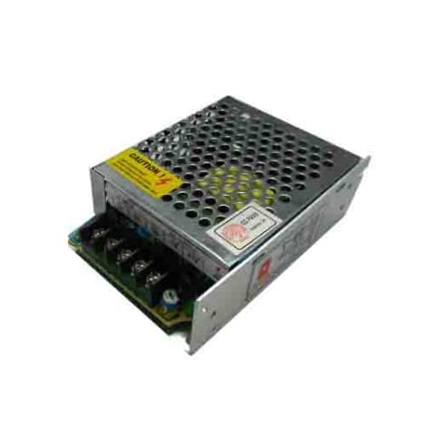 Tecno Alimentatore per Videosorveglianza Stabilizzato con Trimmer 600W 12V/5A TC-7021