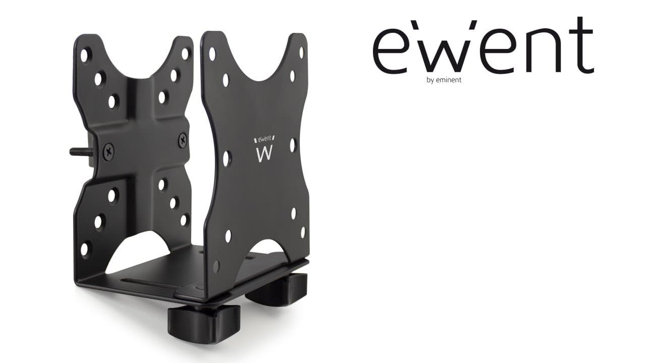Ewent EW1517 Supporto per Mini PC Intel, Mac Mini, Supporto VESA, scrivania — miniatura 9