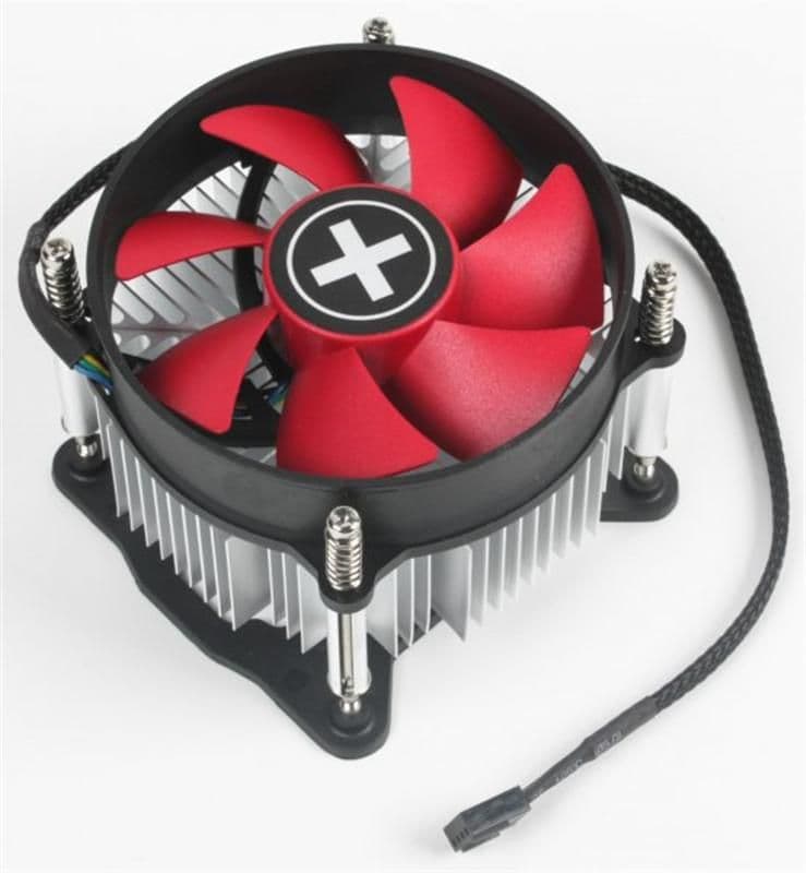 Xilence XC032 Performance C Serie | Radiatore CPU | I250PWM | Backplate | Ventola PWM da 92 mm | 95 Watt TDP | Intel | rosso/nero/argento — miniatura 7