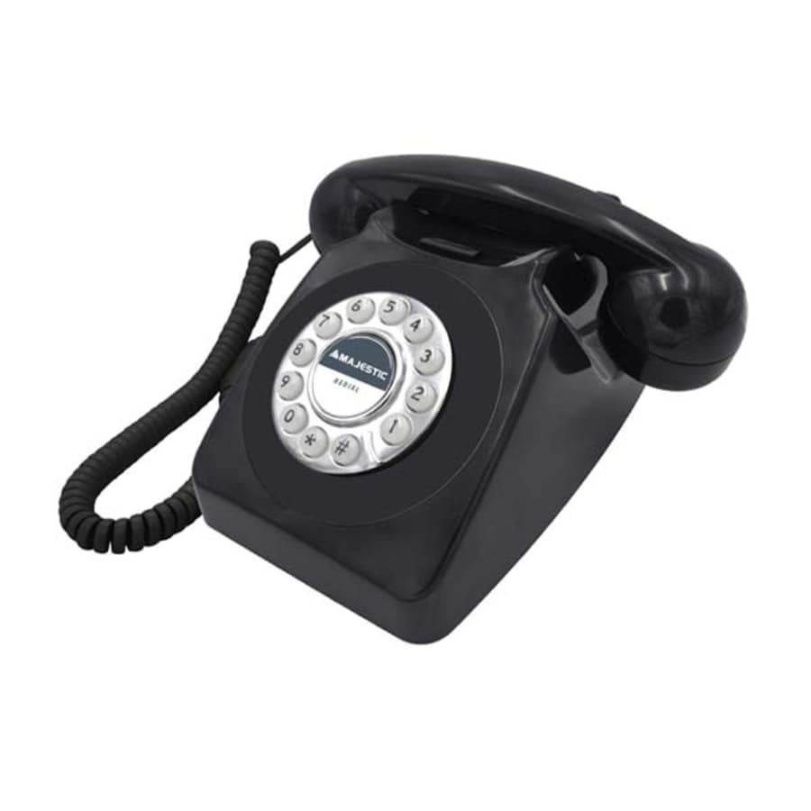 Majestic Telefono Fisso Vintage Max 253 Black — miniatura 2