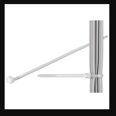 Ewent Fascette Fermacavo 200x2.5 MM 100CS Trasparenti CP-ACC-0002