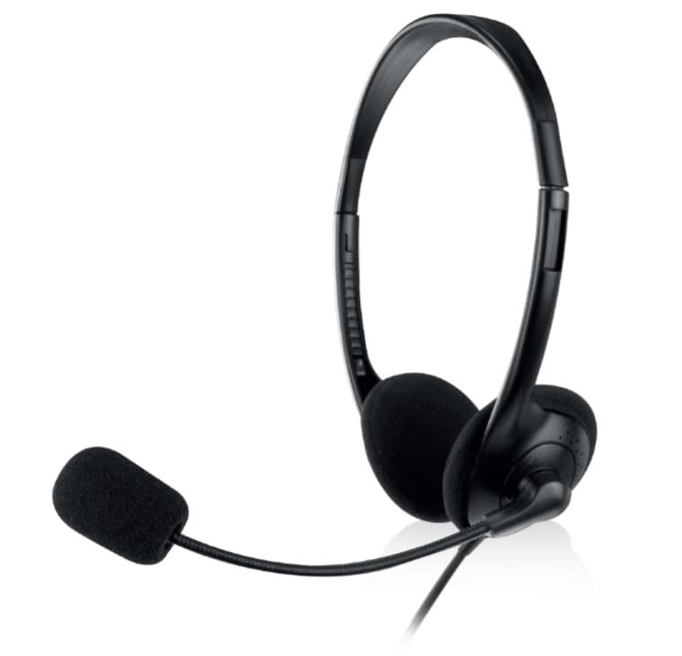 Ewent Cuffie Stereo con Microfono e Controllo Volume EW3563 — miniatura 2