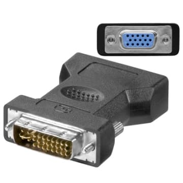 Ewent Adattatore DVI-I/M a VGA/F EC1250