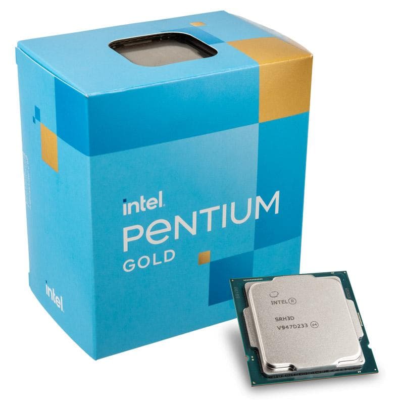 Micro Intel Pentium Gold G6405, Socket 1200, Refresh, 4.1 GHz Box — miniatura 4