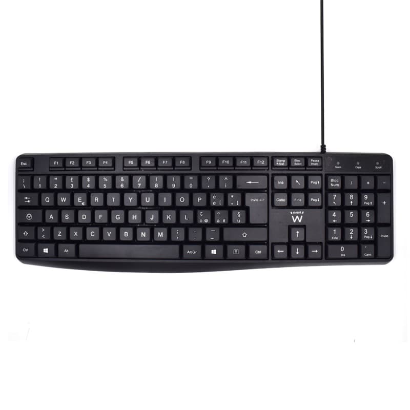 Ewent Tastiera Business USB Digitazione Silenziosa EW3000 — miniatura 8