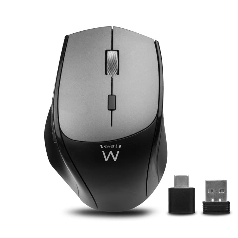 Ewent Mouse Ottico Wireless 2400DPI Doppio Ricevitore EW3245 — miniatura 7