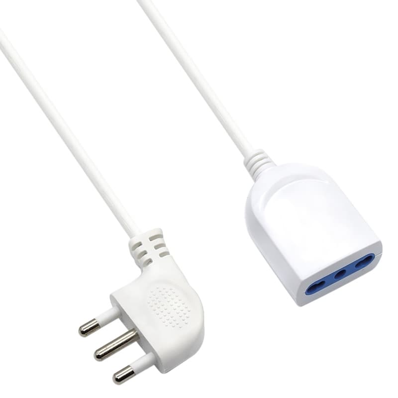 Ewent Prolunga Elettrica 5 MT Presa Italiana 16A Bianca EW3812 — miniatura 10