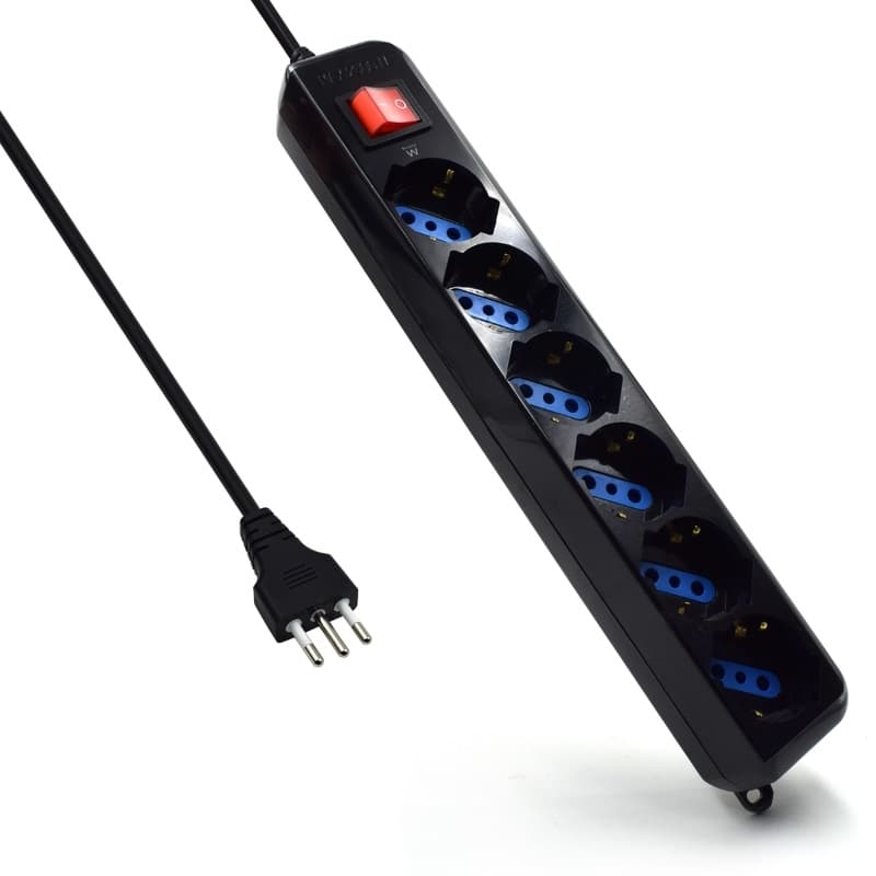 Ewent Multipresa 6 Posti con Protezione EW3923 — miniatura 8