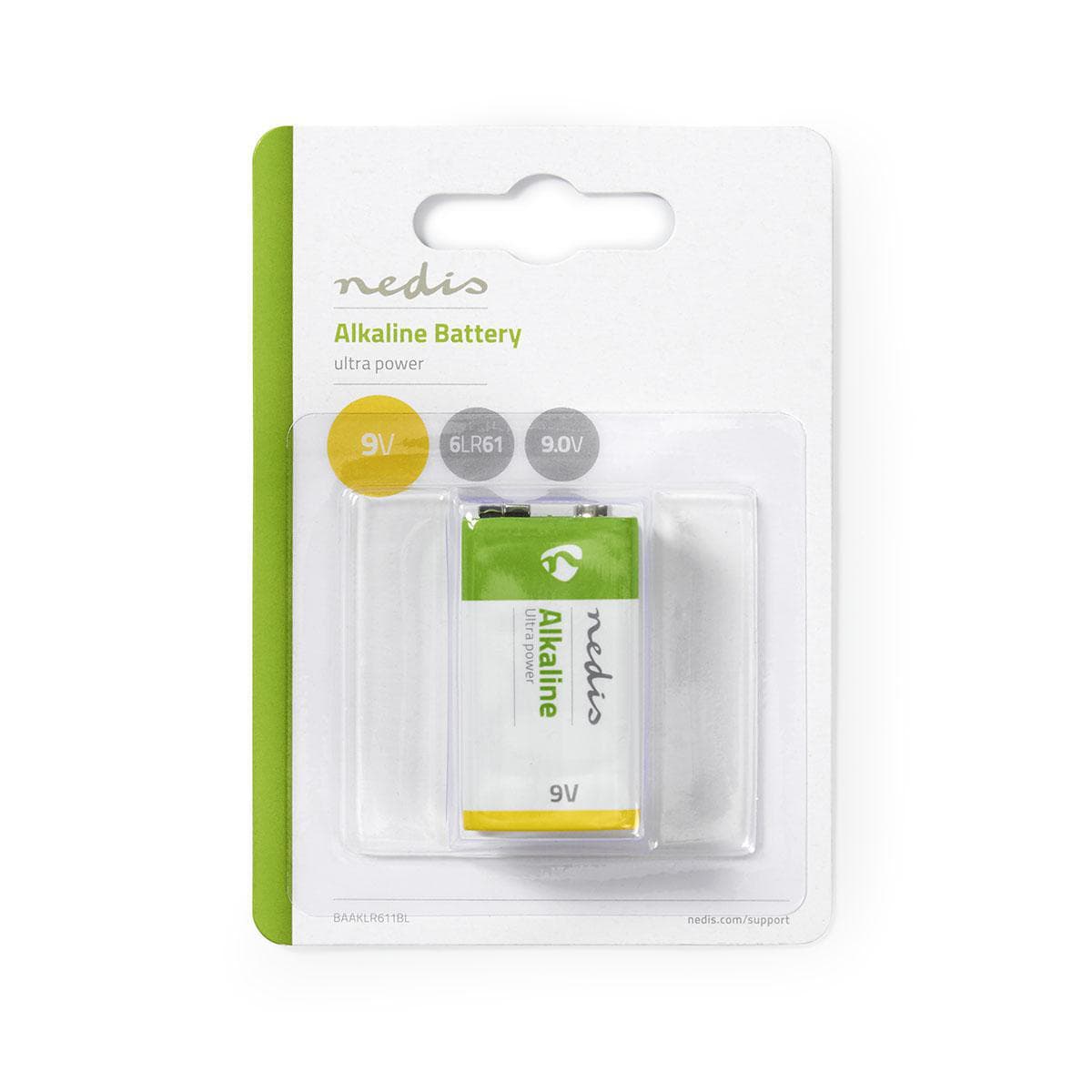 Nedis Batteria Alcaline 9V BAAKLR611BL — miniatura 5