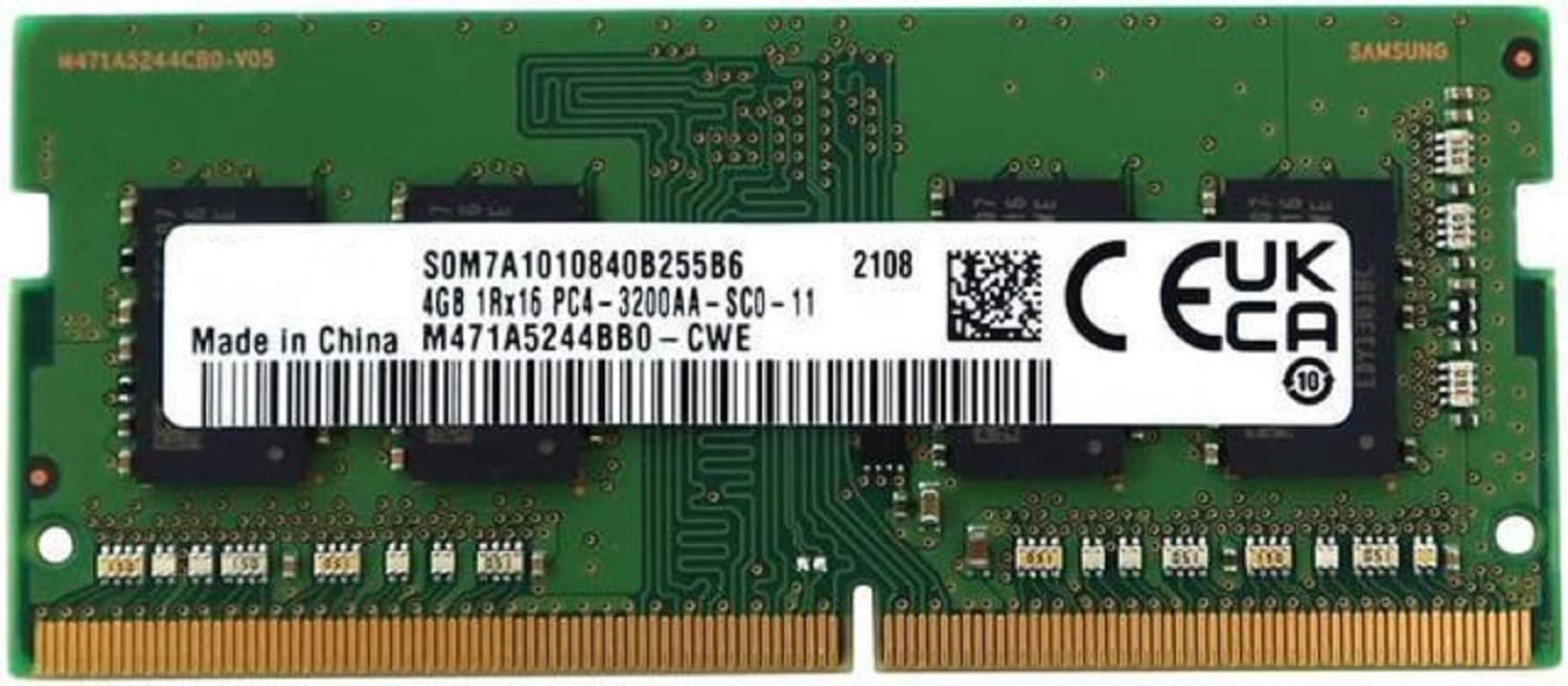 Samsung RAM SO-DDR4 4GB PC4-25600 3200MHZ M471A5244BB0-CWE OEM Bulk