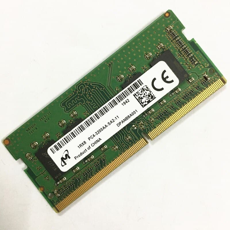 Micron RAM SO-DDR4 4GB 3200MHZ PC4-25600 MTA4ATF51264HZ-3G2R1 — miniatura 3
