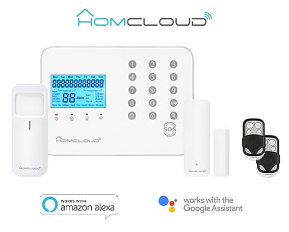 Homcloud Kit Antifurto Wireless 10P WI-FI + GSM Pro WL-AK99CST — miniatura 2