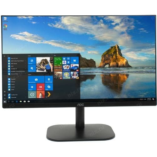 AOC B2 24B2XDM computer monitor 60.5 cm (23.8) 1920 x 1080 pixels Full HD LCD Black — miniatura 9