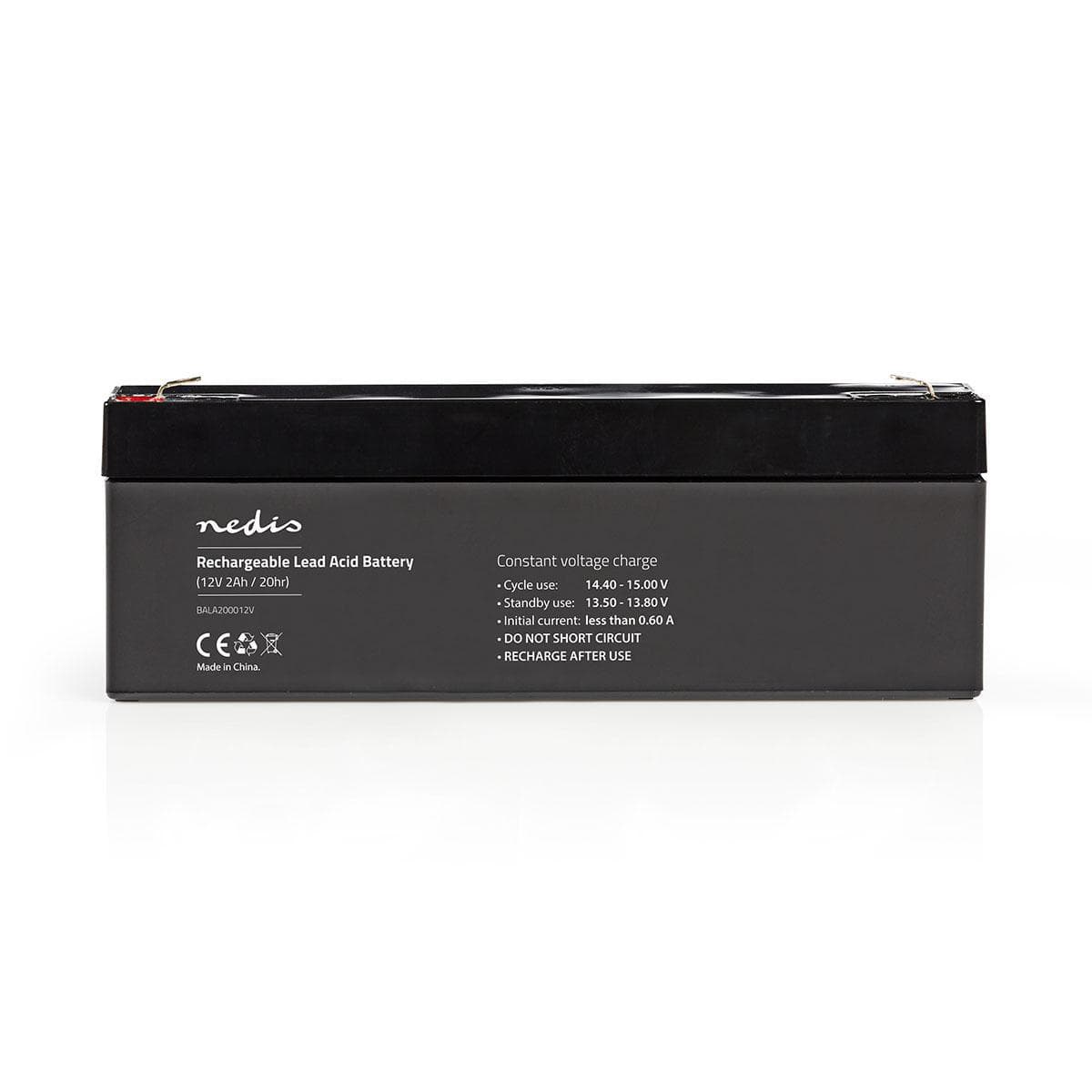 Nedis Batteria al Piombo Ricaricabile 12V/2000MAH 178*34*66MM BALA200012V — miniatura 5
