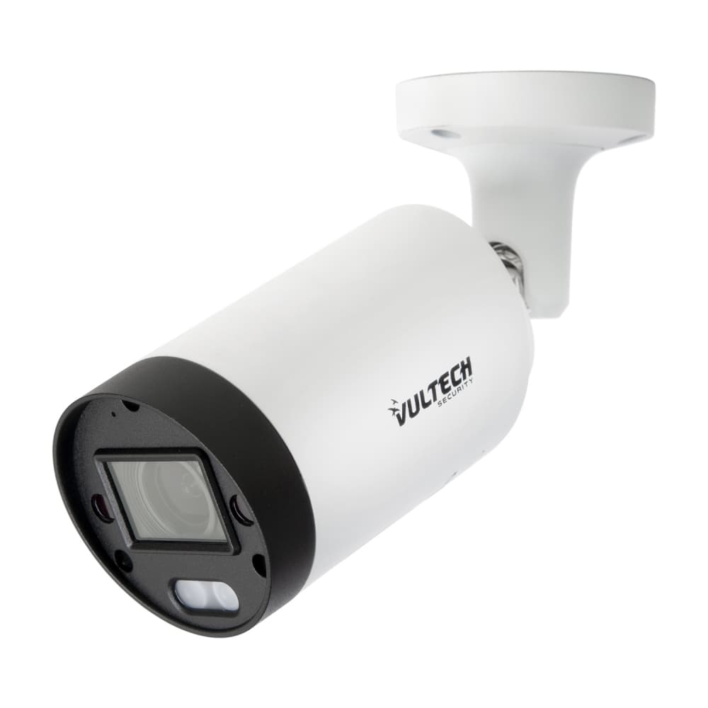 Vultech Telecamera IP Bullet 1/2,7” 8 MPX POE 2.7-13,5MM Varifocale 4PCS LED IR Array IP67- H265 con Microfono e Slot SD VS-IPC1580B2MZ-ECO