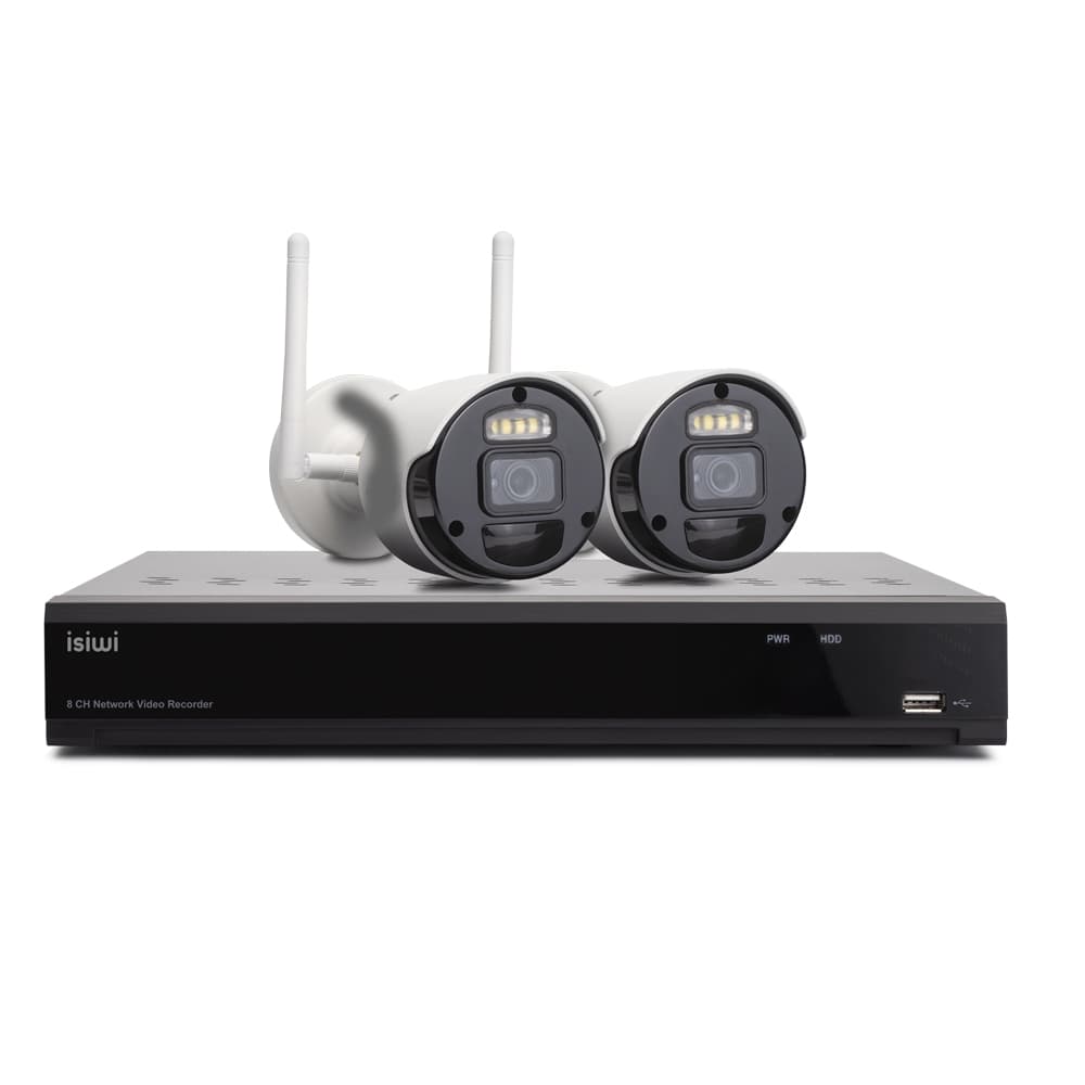 Isiwi Kit Wireless CONNECT2 NVR 8 + 2 Telecamere IP 2MP 1080P con Funzione PIR ISW-K1N8BF2MP-2 — miniatura 5