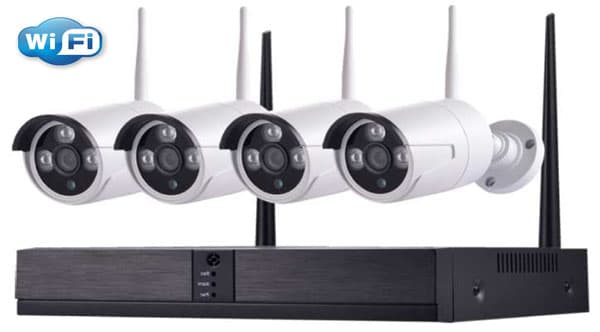 Tecno Kit 4 Telecamere 3MP + NVR TC-1403IPW-KIT