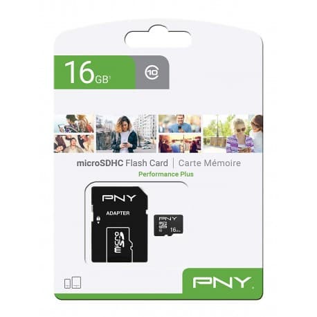 PNY Micro SD 16GB con Adattatore P-SDU16G10PPL-GE — miniatura 4