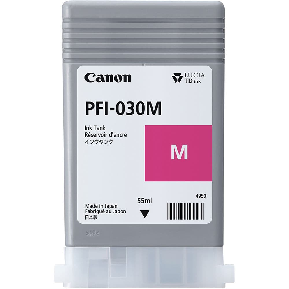 Canon Serbatoio Inchiostro Plotter PFI-030M Magenta 3491C001 — miniatura 3