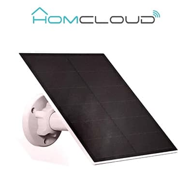 Homcloud Pannello Solare con Micro USB per Telecamere a Batteria ME-SP4