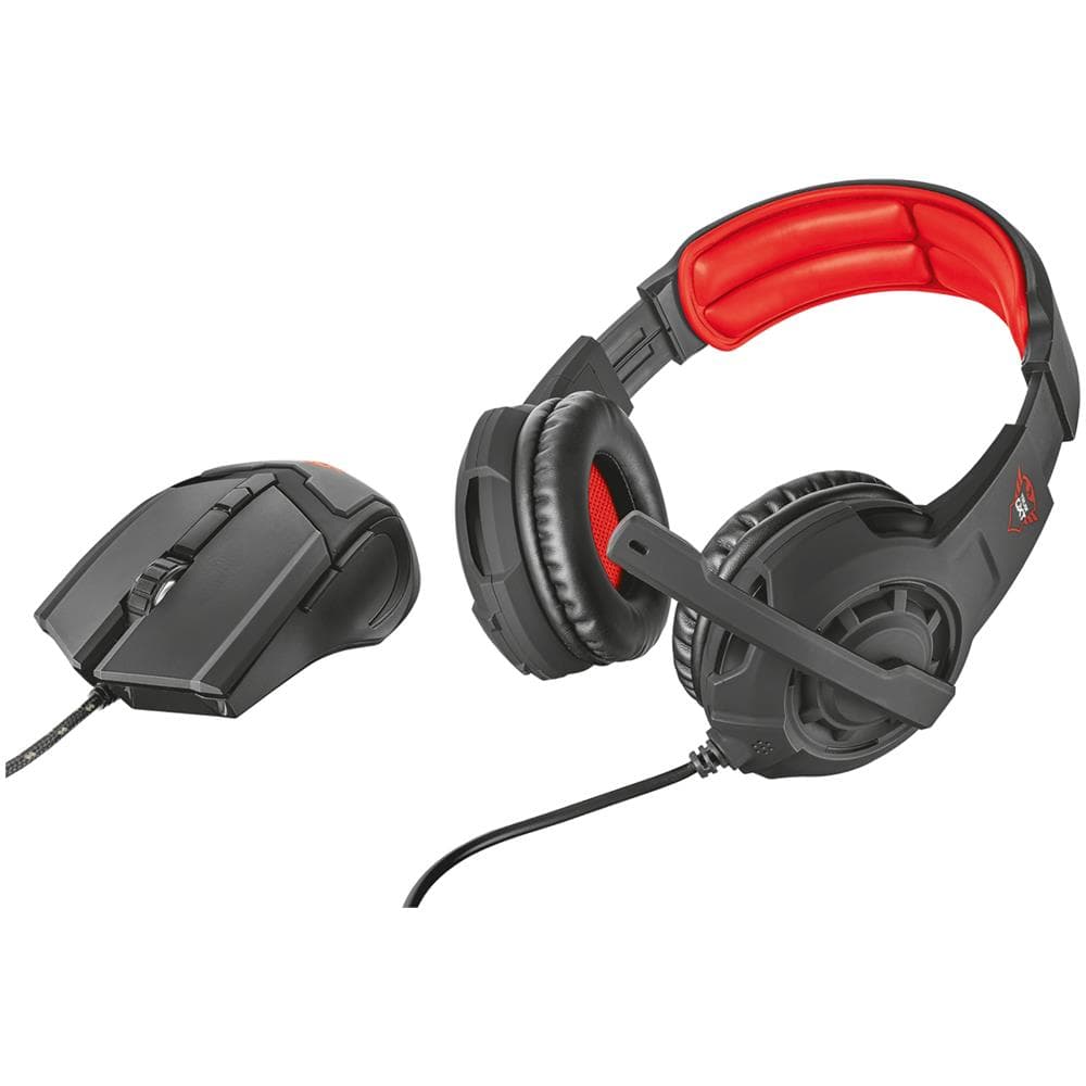 Trust Cuffie GXT784 con Microfono + Mouse Gaming 21472 — miniatura 5