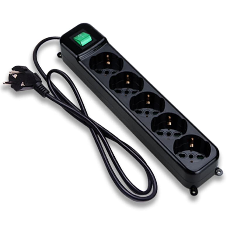 Tecnoware Multipresa Power Cleaner 5 Uscite Tipo Schuko/Italia Attacco Schuko FMP5GIG — miniatura 6