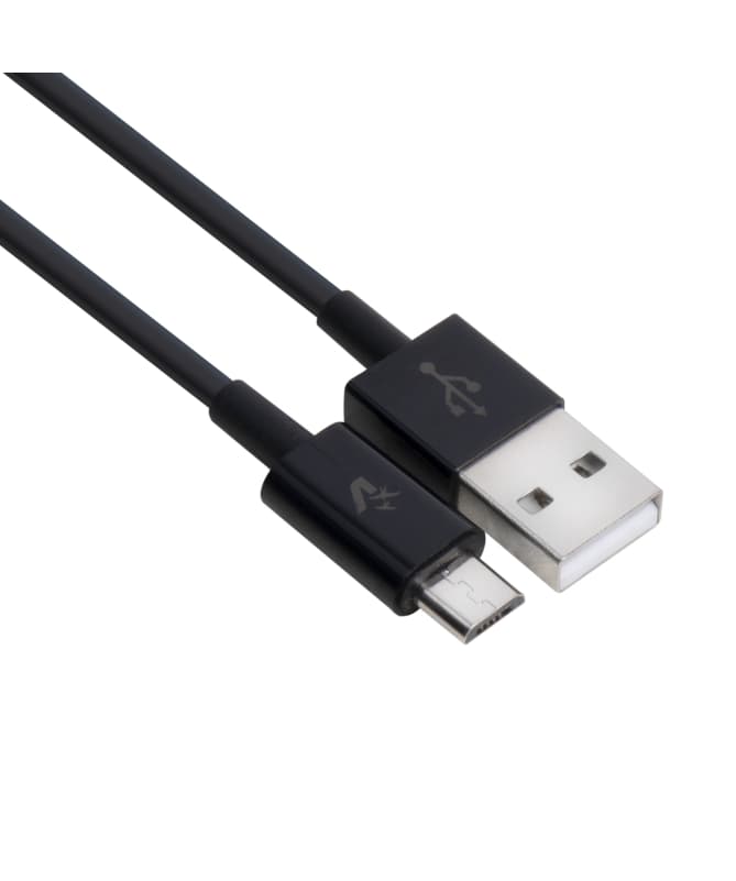 VulTech SM-T112BK Cavo USB a Micro-Usb 2A, cavo USB 2.0 Ricarica Rapida in Plastica TPE 1m Compatibile con Samsung S5/S6/S7, Huawei,HTC,LG,HTC,Kindle,PS4. Alta qualità e — miniatura 3