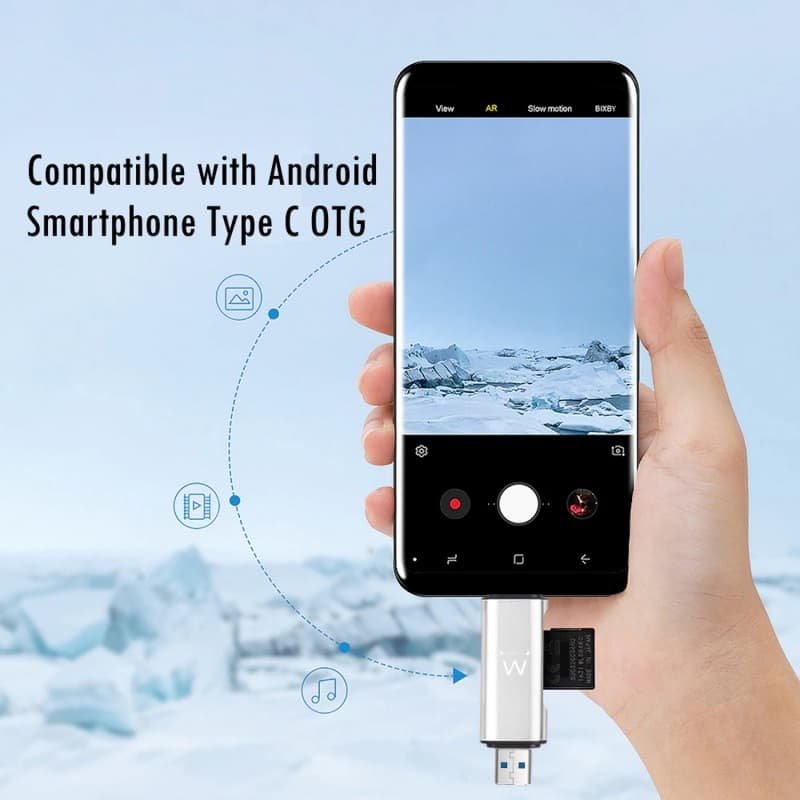 Ewent Card Reader USB 3.2 + Type-C EW1075 — miniatura 6
