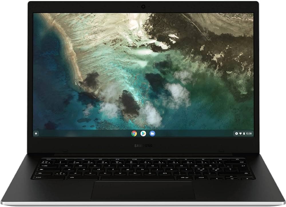 Samsung Galaxy Chromebook Go, Computer Portatile XE340XDA-KA1IT Chrome OS, Processore Intel Celeron, Display Screen 14” Full HD LED, RAM 4GB, Memoria eMMC 64GB, USB-C, Silver — miniatura 10