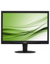 Philips 240S4QYMB Monitor 24" IPS Formato 16:10, 1920 * 1200, Regolabile in Altezza, Pivot, Girevole, Inclinabile, Dispay Port, DVI, VGA, Casse Integrate, Vesa, Flicker Free, Nero — miniatura 9
