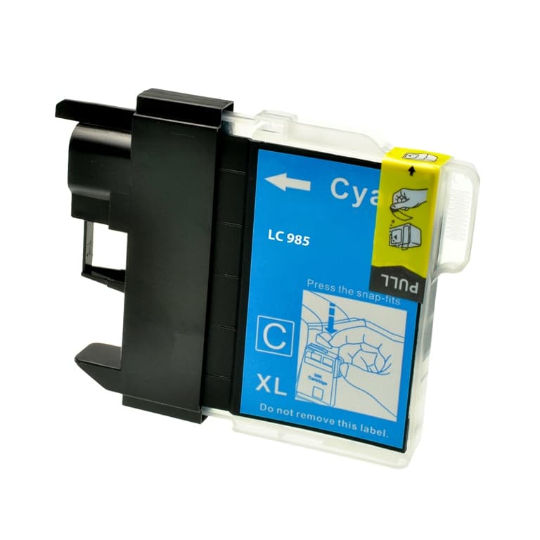 Brother Cartuccia Compatibile 11ML Ciano LC-980/985C