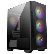 MSI MAG FORGE M100R Mini-Tower PC Case - Vetro temperato, Micro-ATX Mini-ITX, pannello frontale Mesh, 4 ventole ARGB (120mm) con controller Hub, filtro antipolvere magnetico — miniatura 8