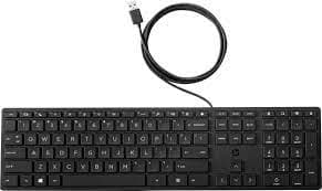 HP Tastiera USB Black L96909-061