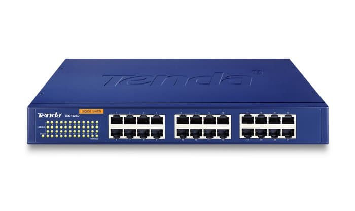 Tenda TEG1024G 24 Porte, Gigabit Switch di Rete 10/100/1000 — miniatura 5