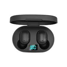 E6S Auricolari Wireless Bluetooth 5.1 Nero