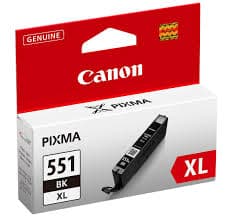 Canon CLI-551XL BK Serbatoio Inchiostro, Formato XL, Nero — miniatura 7