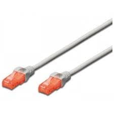 Ewent Cavo di Rete U/UTP Patch Cord 5MT CAT 6 Color Grigio IM1024