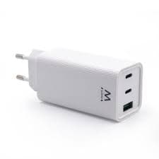 Ewent EW1323 Caricatore USB C 65W GaN, 3-Porte USB C, Caricatore Rapido PD 3.0,Ricarica Rapida per MacBook Pro/Air, iPad Pro/Air/Mini, iPhone 13 Galaxy S22,Switch,Tablet, Laptop — miniatura 4