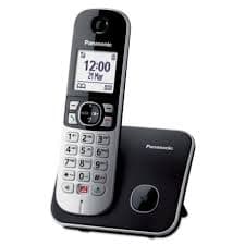 Panasonic Telefono Cordless TG6851 Nero/Grigio