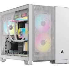 CORSAIR 2500D AIRFLOW mATX PC Case - Nessuna Ventola Inclusa - Design a Doppia Camera - Ampia Flessibilità di Raffreddamento - Compatibile con Schede Madri a Connessione Inversa — miniatura 9