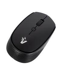VulTech MW-E2N Mouse Wireless Ottico DPI regolabili da 800 a 1600 Senza Fili Essence click silenzioso 2.4GHz 3 Tasti + Rotella per lo Scroll, ambidestro, per Notebook PC Laptop — miniatura 2