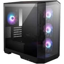 MSI MAG PANO M100R PZ Micro-ATX Case - 3 ventole ARGB da 120 mm e 1 ventola ARGB da 120mm, supporto per GPU, filtri antipolvere, spazio per il routing dei cavi di 33 mm, USB — miniatura 8
